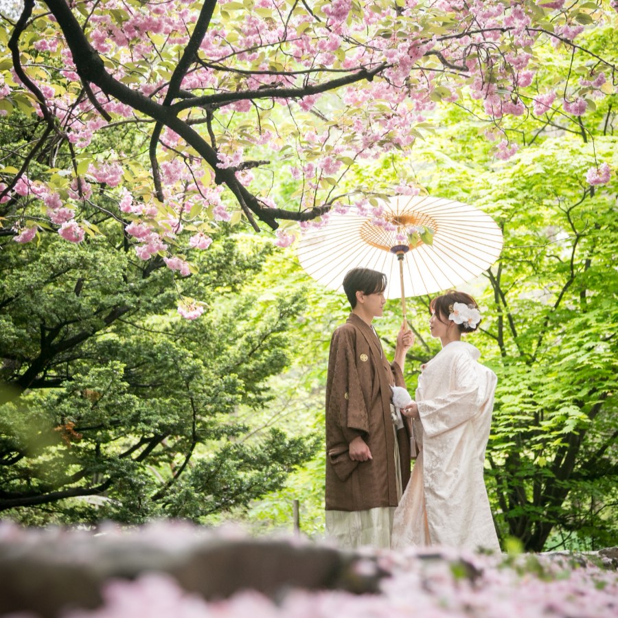 【北海道ウェディング】桜ロケーションフォト2025